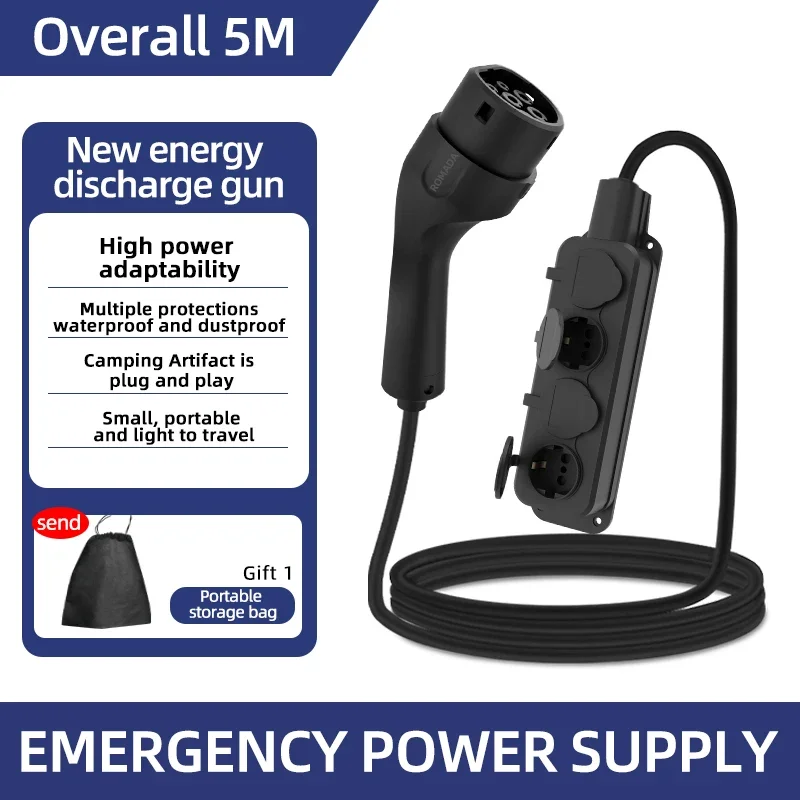 Outdoor Power Solutions - 휴대용 16A 4KW 전기차 EV 충전기
