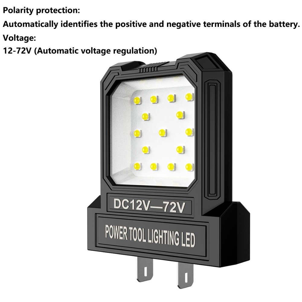 Outdoor Power Solutions - 전동 공구 부품 LED 작업등 조절