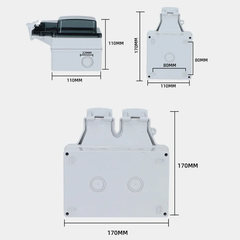 Tuya 전원 소켓 IP66 야외 EU FR IL Wi - Outdoor Power With Timer 리뷰 및 가격
