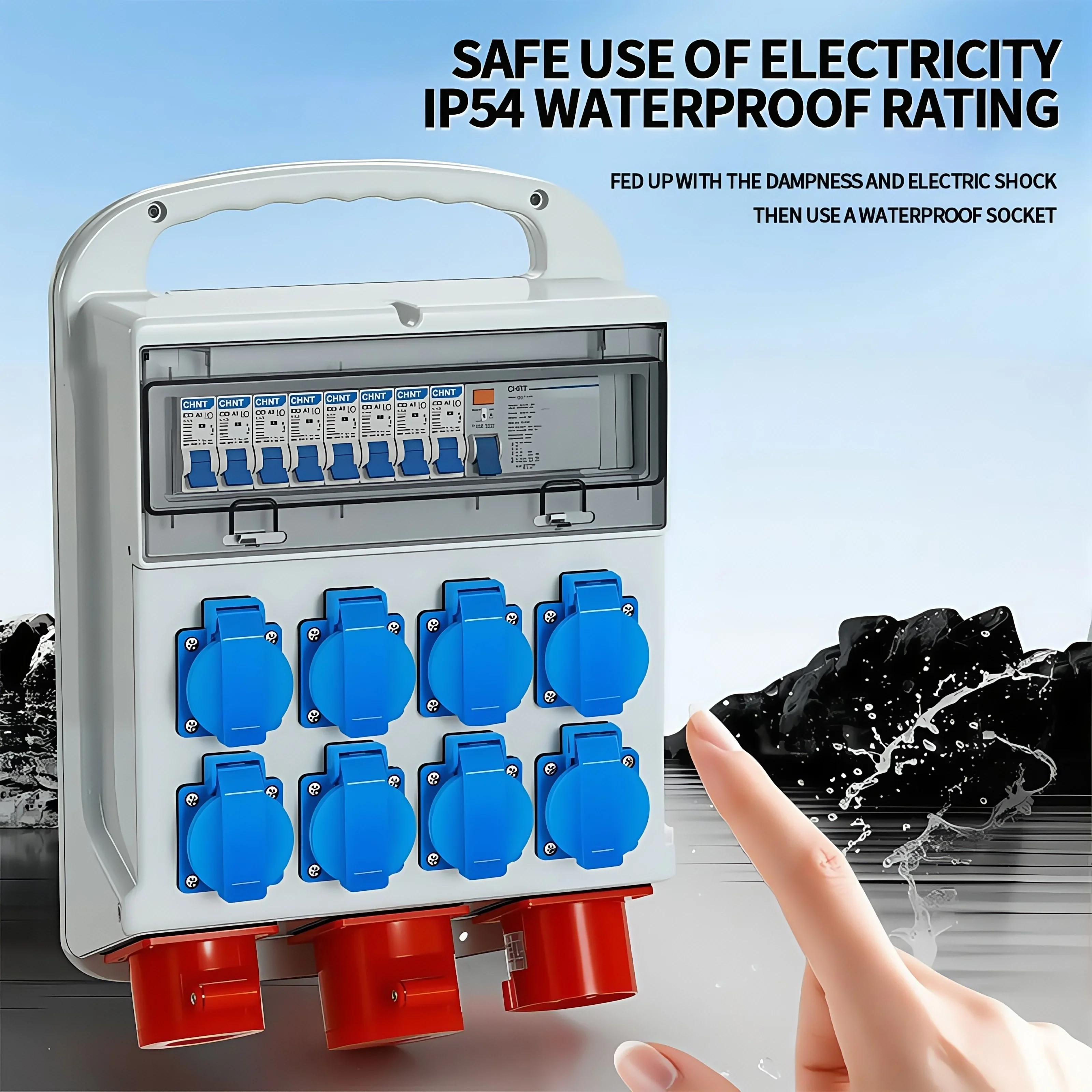 IP54 16A 방수 산업용 패널 소켓 전력 벽면 콘센 - Outdoor Power Solutions 리뷰 및 가격