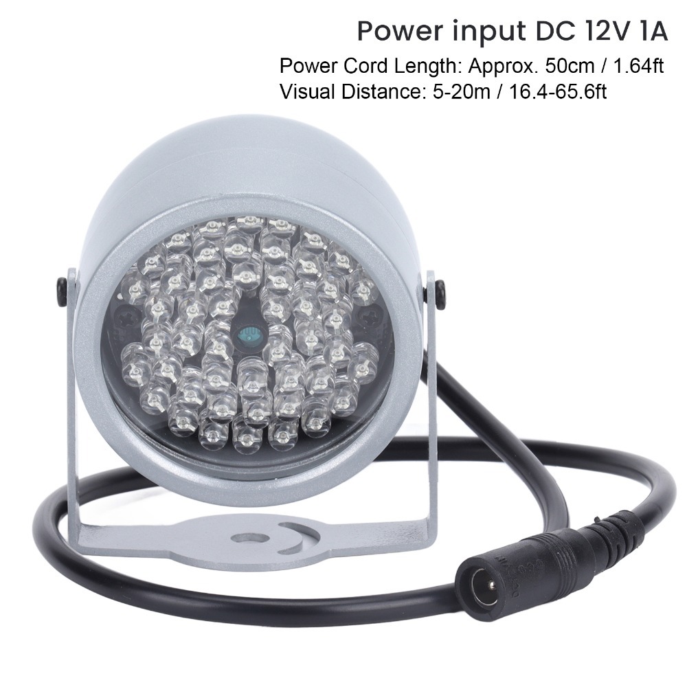48개의 LED 필 라이트 12V 전압 자동 유도 적외 - Outdoor Power Monitor 리뷰 및 가격